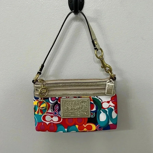 Coach Poppy Edition Handbag-Graffiti - Picture 2 of 4